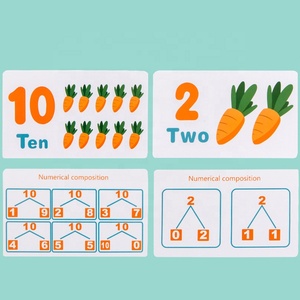 Hot bán đồ chơi trẻ em trẻ em bằng gỗ Thỏ cân bằng toán học thêm và trừ logic suy nghĩ đào tạo sớm giác ngộ đồ chơi - Product Image 4