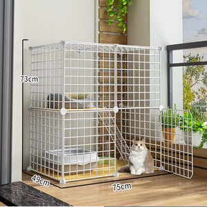 Joypet Playpen Caisse Enceinte Chat Maison Fil Métallique Pet Chat Chaton Furet <span class=keywords><strong>Chinchilla</strong></span> <span class=keywords><strong>Cage</strong></span> - Product Image 5