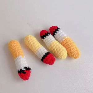 Divertido Conjunto <span class=keywords><strong>de</strong></span> 3 Piezas: Gorro <span class=keywords><strong>de</strong></span> Punto Unisex <span class=keywords><strong>de</strong></span> Algodón con Diseño <span class=keywords><strong>de</strong></span> Labios Rojos y Cigarrillo, Máscara Novedosa <span class=keywords><strong>de</strong></span> Labios Gruesos para Fotos Divertidas - Product Image 2