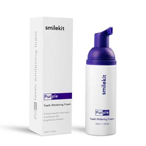 <span class=keywords><strong>Smilekit</strong></span>, Nuevo Mousse Dental Blanqueador Snow White <span class=keywords><strong>V34</strong></span> con Menta, Pasta Dental en Espuma Morada - Product Image 2