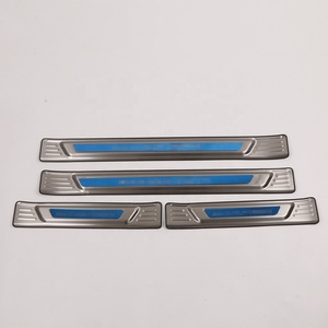 WZXD New Arrival <b>Car</b> Black Titanium Door Sill Guards Door Sill Plate Inner Door Sill Plate for Byd Seal 2023 - Product Image 4