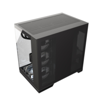 JNP-C709 Fish Tank game case Midi Tower gaming PC computer Case for gamer