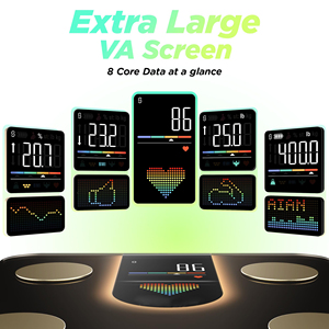 Báscula Digital Inteligente para Grasa Corporal con Pantalla LED Grande, 4 Electrodos, Control por Bluetooth, Báscula de Baño Electrónica con Modo de Aplicación - Product Image 4