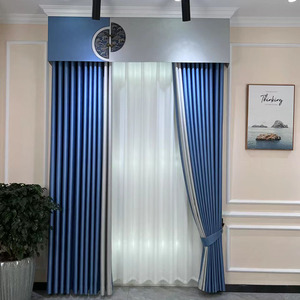 <span class=keywords><strong>Tende</strong></span> per Finestre di Lusso Leggero Stile <span class=keywords><strong>Moderno</strong></span> e Semplice per <span class=keywords><strong>Soggiorno</strong></span>, Camera da Letto e Hotel, Design Jacquard con Oscuramento al 90%, in Offerta Speciale - Product Image 3