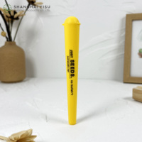 Tube de stockage conique en plastique de 120 mm avec logo personnalisé, résistant aux enfants, hermétique, pour fumer