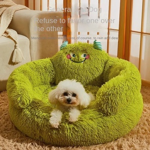 Perrera Invierno Cálido Caja sólida Mascota Perezoso Sofá Cachorro Cama Pequeño Perro de tamaño mediano Seguridad Gato Nido Todas las estaciones Universal - Product Image 2