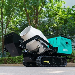 Camion <span class=keywords><strong>malaxeur</strong></span> à béton portable certifié EPA, machine à béton autochargeante, benne de chantier robuste - Product Image 4