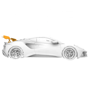 Kits de carrosserie de becquet d'aile arrière version course en fibre de carbone nouveau design pièces de becquet arrière pour Lotus Emira - Product Image 5