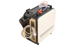 เครื่องทำความสะอาดด้วยเลเซอร์ไฟเบอร์แบบพกพาชนิดมีหูหิ้ว กำลังไฟ 300w 200w สำหรับทำความสะอาดสีและวัสดุจากโรงงานผลิต - Product Image 6