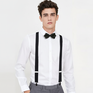 Abito da sposa Casual Melange per uomo e donna DD-12382 bretelle - Product Image 1