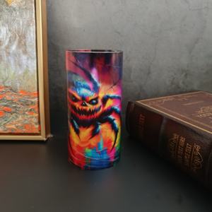 Bougies à LED d'Halloween à piles-Ensemble <span class=keywords><strong>de</strong></span> 3 tailles, télécommande, effet <span class=keywords><strong>de</strong></span> flamme réaliste pour fête et cadeau - Product Image 3