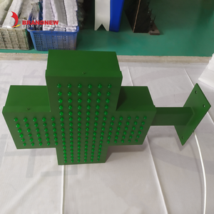 Brandnewsign nhà sản xuất tùy chỉnh ngoài trời dược dẫn ánh sáng Hộp dấu hiệu thép không gỉ dược chữ thập dấu leuchtkasten - Product Image 4