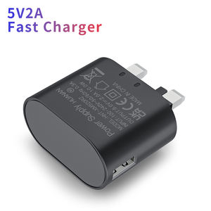 Chargeur mural USB HNT 5V2A 10W pour téléphones Android et montres intelligentes, station d'alimentation portable pour iPhone, adaptateur d'alimentation à charge rapide - Product Image 1