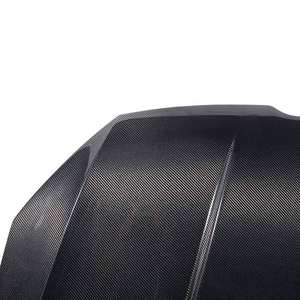 गोल्फ 8 वोल्कस्वैगन कार्बन फाइबर काले रंग का संशोधित इंजन हुड - Product Image 4