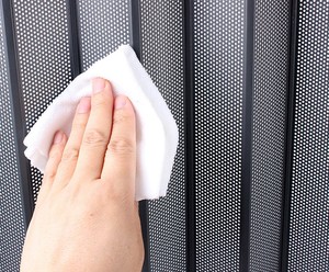 Venta Directa de Fábrica, Lámina de Malla en V con Orificios Redondos de 5 cm para Puerta de Seguridad Plegable - Product Image 6
