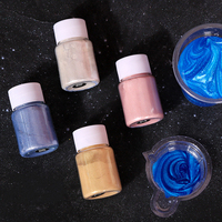 36 pots de 30ML, ensemble de pigments de poudre de Mica perle pour peinture, teinture, vernis à ongles, résine époxy, fabrication de bougies, bombes de bain, Slime