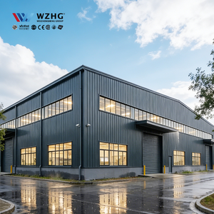 Estructura Metálica de Alta Resistencia para Almacenamiento a Gran Escala, Planta Prefabricada de Acero, Estructura Moderna Resistente a Terremotos para Contratistas - Product Image 1