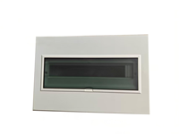 Boîtier de distribution vide en acier laminé à froid épaissi PZ30, 18 voies, pour disjoncteur domestique MCB, boîte électrique résidentielle