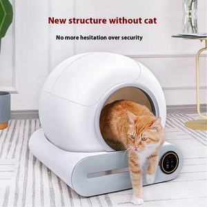 Caja de arena inteligente autolimpiable de 65L con control por APP <span class=keywords><strong>para</strong></span> gatos, inodoro automático grande <span class=keywords><strong>para</strong></span> gatos de interior - Product Image 2