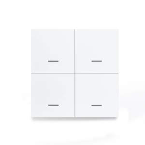 Haozee thông minh ZigBee chuyển đổi <span class=keywords><strong>4</strong></span> gang kịch bản 12 cảnh chuyển đổi push <span class=keywords><strong>button</strong></span> điều khiển hỗ trợ deconz zigbee2mqtt nhà trợ lý - Product Image 1