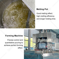 OCEAN Machine de fabrication de bonbons à haute vitesse, ligne de production de bonbons gélifiés, de bonbons à la fécule et de bonbons œil de bœuf, Prix