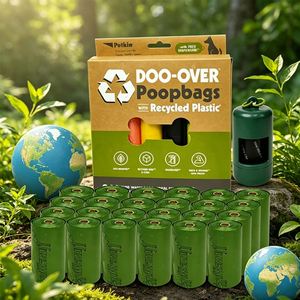 <b>Compostable</b> Biodegradable Epi Dog Poop Bags Customized Color & Size Scented Odor Control Eco-Friendly - Product Image 1