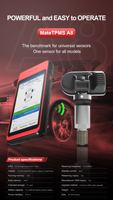 Herramienta de Programación TPMS Versión 2023 de Porcsi, Herramienta de Reinicio y Activación de Sensores TPMS, Programa Universal para Sensores TPMS
