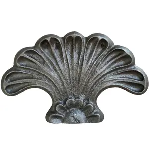 Productos de hierro forjado componentes de acero fundido adornos de arte del hierro