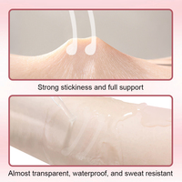 Autocollant invisible pour le nez en PE/PU, imperméable et résistant à la transpiration, bande de rehaussement de nez fine, pour maquillage et cosplay, façonne-nez professionnel MZ