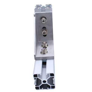 Connecteurs d'angle en alliage d'aluminium industriel moulé sous pression en gros, accessoires 4590, raccords d'angle, aluminium industriel - Product Image 3