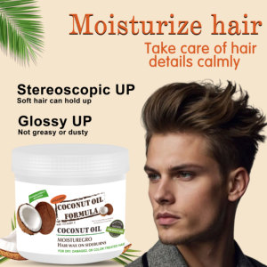 Cera Professionale per lo Styling delle Gugliette con Olio di Cocco Nutriente, Facile da Gestire, Crea un Profilo Laterale Definito e Naturale - Product Image 6