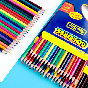 Set di Matite Colorate Y6228 per Studenti e Artisti, 12 18 24 36 48 Colori, Scatole Esagonali con Mina 1B - Product Image 2
