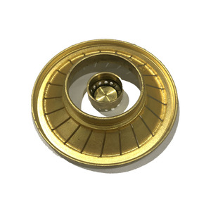 Repuestos para Estufa de Gas, Parte de la Cocina de Gas, Tapa de Quemador de Cobre Dorado/Latón/Acero, 90 mm, Repuestos para Quemador de Caldera - Product Image 3