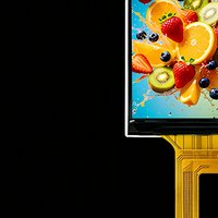 Modul LCD TFT IPS 2.0 Inci 360x640 MIPI RGB 40Pin Panel Sentuh dengan Antarmuka SPI