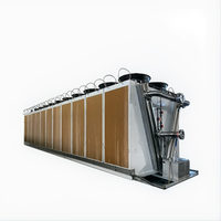 Refroidisseur d'air sec adiabatique industriel Vltherm personnalisé avec échangeur de chaleur et coussinets humides, ventilateur AC/EC 380V~480V, -30~60°C