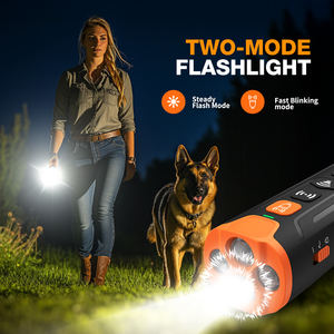 TIZE Neuankömmling High Power 3 Ultraschall Hunde rinde Abschreckung gerät 49ft Outdoor Handheld Streunender Sonic <span class=keywords><strong>Dog</strong></span> Repeller mit LED-Licht - Product Image 6