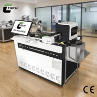 Impresora de una sola pasada a precio de fábrica, máquina de impresión digital de inyección de tinta a todo color de alta resolución para impresión de abanicos y vasos de papel desechables