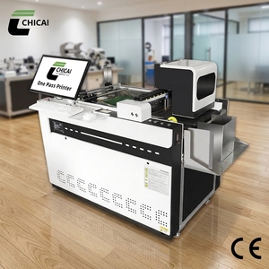 Impresora de una sola pasada a <span class=keywords><strong>precio</strong></span> de fábrica, máquina de impresión digital de inyección de tinta a todo color de alta resolución para impresión de abanicos y vasos de papel desechables - Product Image 1
