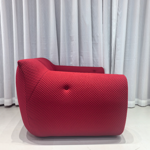 Sofá Individual de Diseño Retro Francés, Estilo Europeo, Color Crema, para Sala de Estar, Dormitorio, Hotel u Hospital - Product Image 2