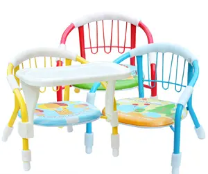 Suole — chaise d'alimentation multifonctionnelle en fer forgé, pour enfants, avec berceau pour garçons et filles