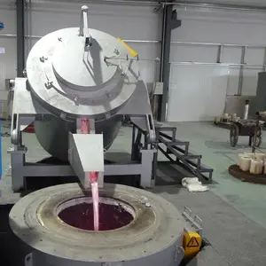 Çin 50-1000kg otomatik doğal gaz metal alüminyum eritme ocağı gazlı alüminyum devirme endüstriyel gazlı fırın