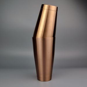 Pistolet en métal Noir Or Rose Or En Acier Inoxydable <span class=keywords><strong>Pro</strong></span> Boston Shaker 2 Piece18oz et 28oz Martini Boire Shaker Kit pour Barman - Product Image 3