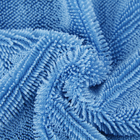 1200gsm 600gsm microfibre auto séchage rapide épaissi serviette de nettoyage de voiture microfibre boucle torsadée serviette de lavage de voiture détaillant