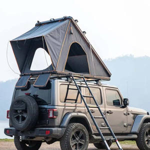 Tente de toit pour voiture pour 5 personnes, ouverture complète, imperméable avec auvent, installation rapide, modèle CRT-004 - Product Image 1