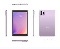 Tablette personnalisée 8 pouces avec carte SIM, Wi-Fi double bande, 3G, 4G, éducative, économique, écran tactile, Android 12.0, 2 Go + 32 Go, Quad