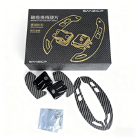 Palettes de changement de vitesse magnétiques en fibre de carbone pour Audi R8 PAA3 A4 A5 S3 S4 S5 RS3 RS4 RS5 Q5 2017-2024 – Kit de mise à niveau du volant