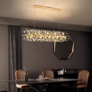 Keli Dandelion Design creativo lampadari <span class=keywords><strong>di</strong></span> cristallo moderno LED nordico casa da pranzo luci a sospensione illuminazione decorativa - Product Image 4