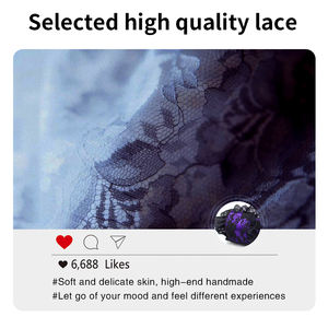 Kit de Bondage de Encaje para Adultos, Restricción con Esposas, Antifaz, Látigo, Collar y Pala para Parejas y Mujeres - Product Image 3