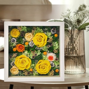 Esposizione finita scatola di fiori fiore casa di san valentino regalo per fidanzata creativa rosa eterna decorazione per la casa - Product Image 6