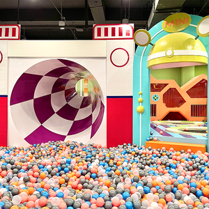 <span class=keywords><strong>Pokiddo</strong></span> - Equipo de Juegos Interior para Niños de Gran Capacidad con Colores Personalizados, Piscina de Pelotas Grande, Parque de Trampolines, Acero Galvanizado, PVC, PP - Product Image 2